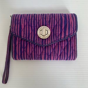 Vera Bradley Your Turn Smartphone Wristlet Wallet, Impressionista Stripe Pattern